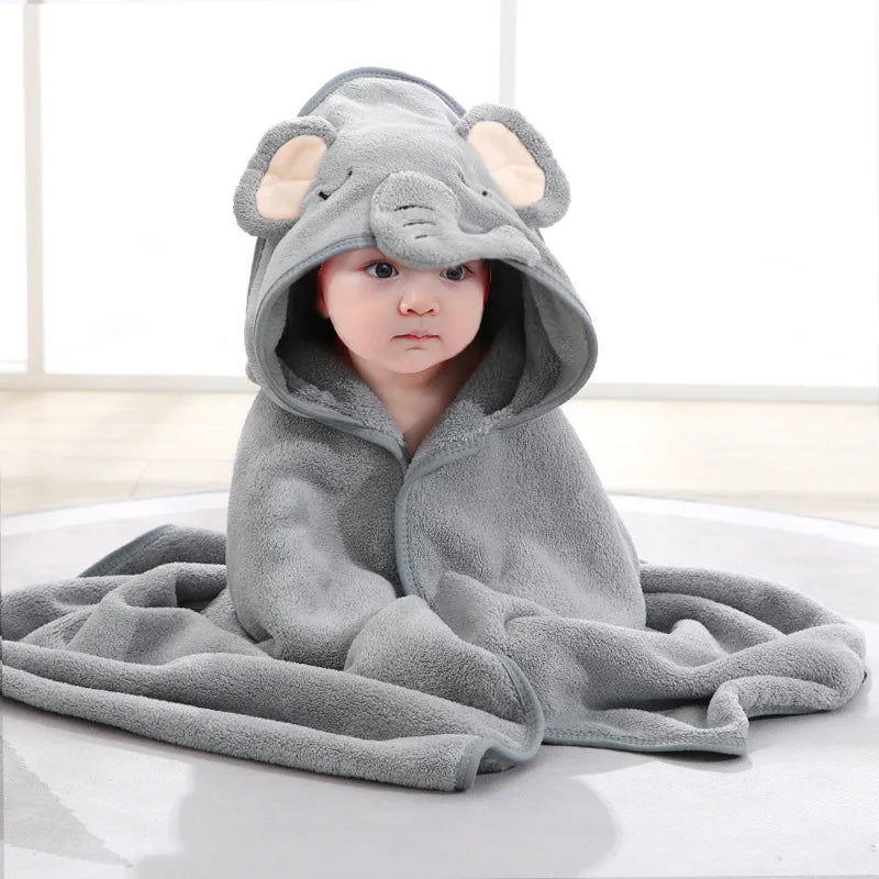 Soft Animal Bath Wrap