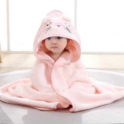 Soft Animal Bath Wrap