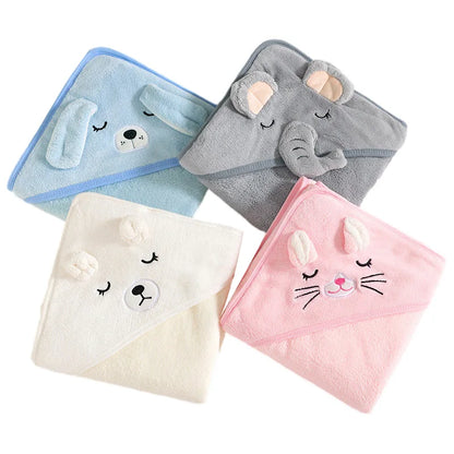 Soft Animal Bath Wrap