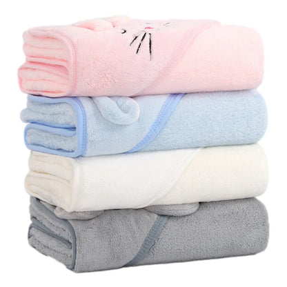 Soft Animal Bath Wrap