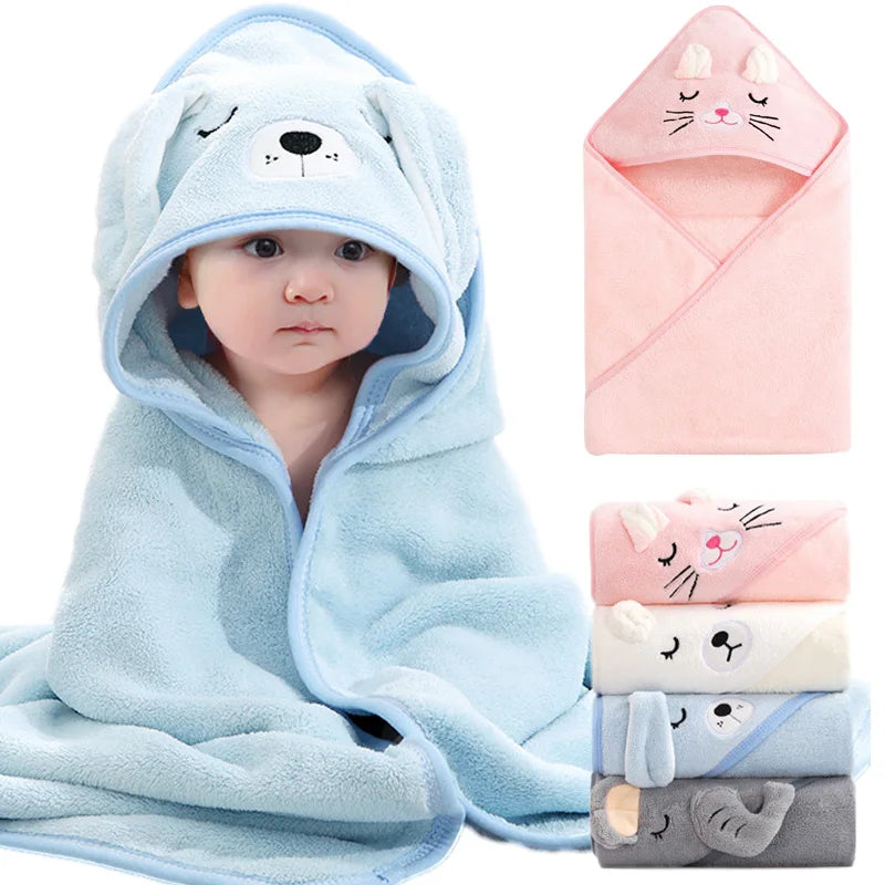 Soft Animal Bath Wrap