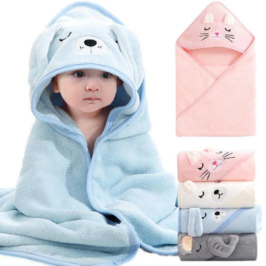 Soft Animal Bath Wrap